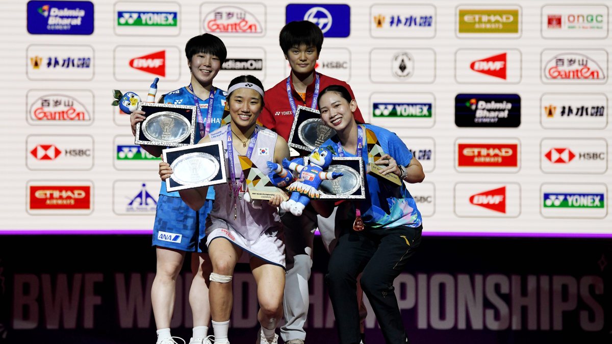 An Se-young wins BWF World Championships women's singles in New Delhi