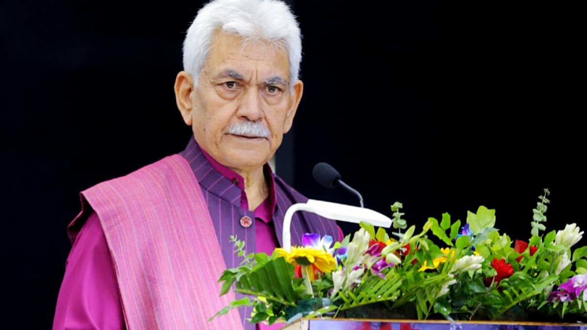 J&K LG Manoj Sinha addresses IIM Rohtak student induction ceremony