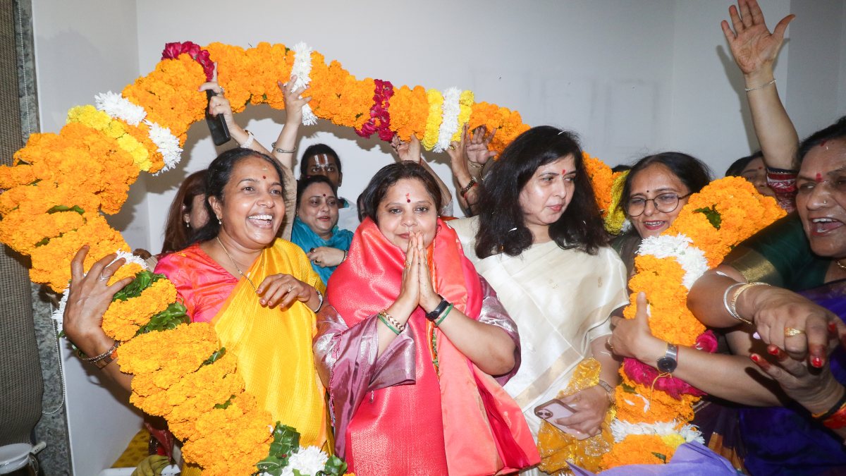 Roop Kumari Choudhary takes charge as BJP Mahila Morcha president
