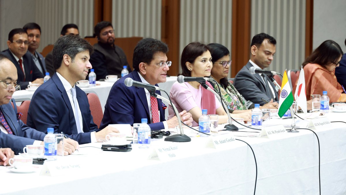 Goyal holds roundtable with Japan business leaders in Tokyo