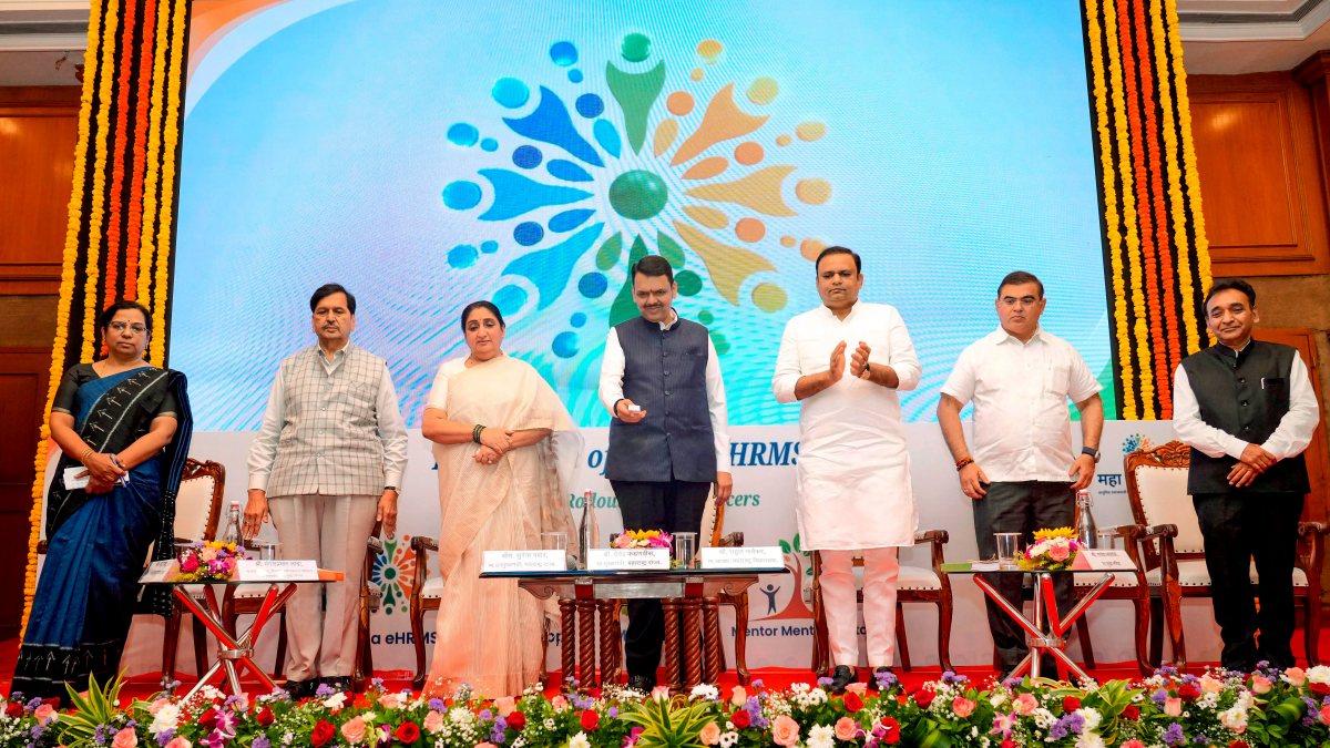 Maharashtra CM launches Maha eHRMS digital HR system in Mumbai