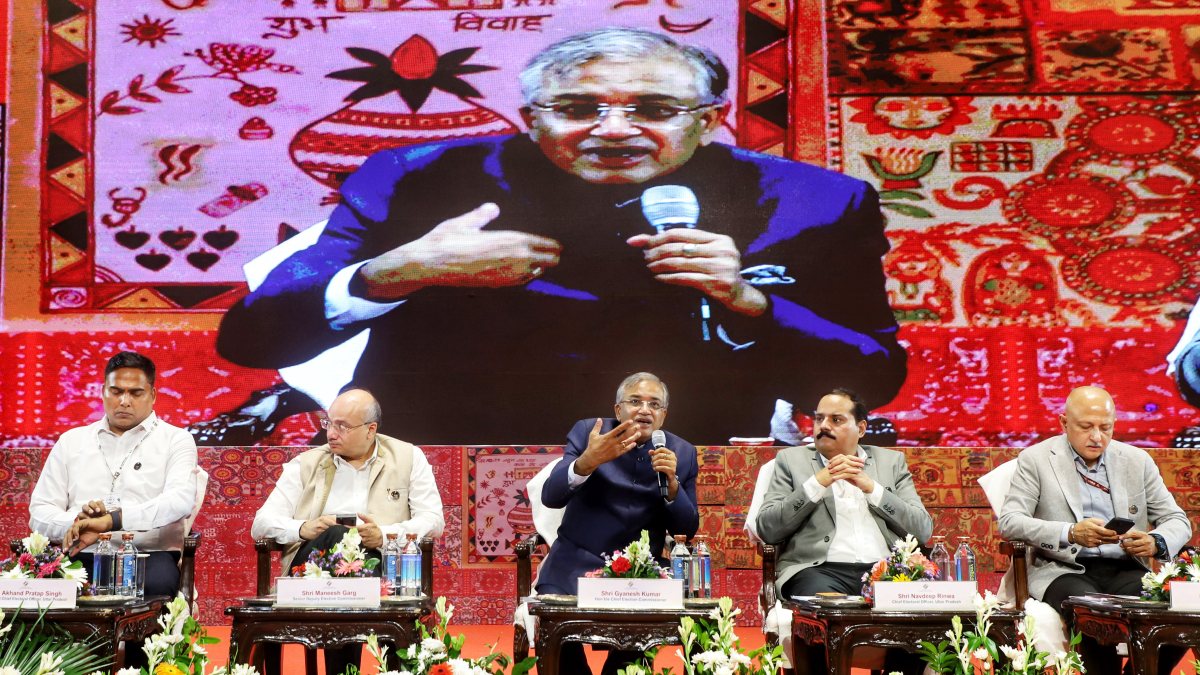 CEC Gyanesh Kumar addresses Electoral Literacy Clubs conference in Lucknow