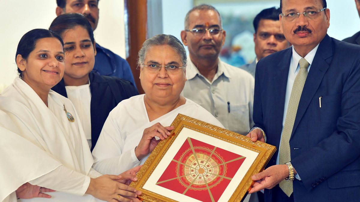 CJI Surya Kant felicitated by Brahma Kumaris at Raksha Bandhan event
