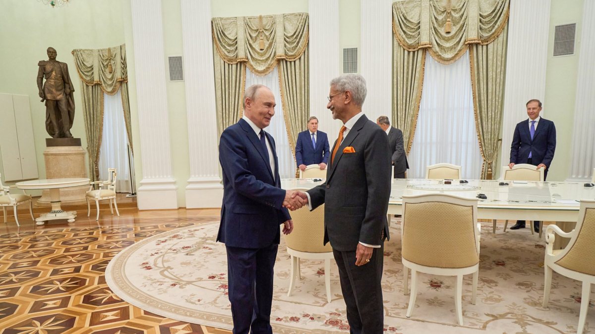 Jaishankar meets Putin in Moscow on Monday
