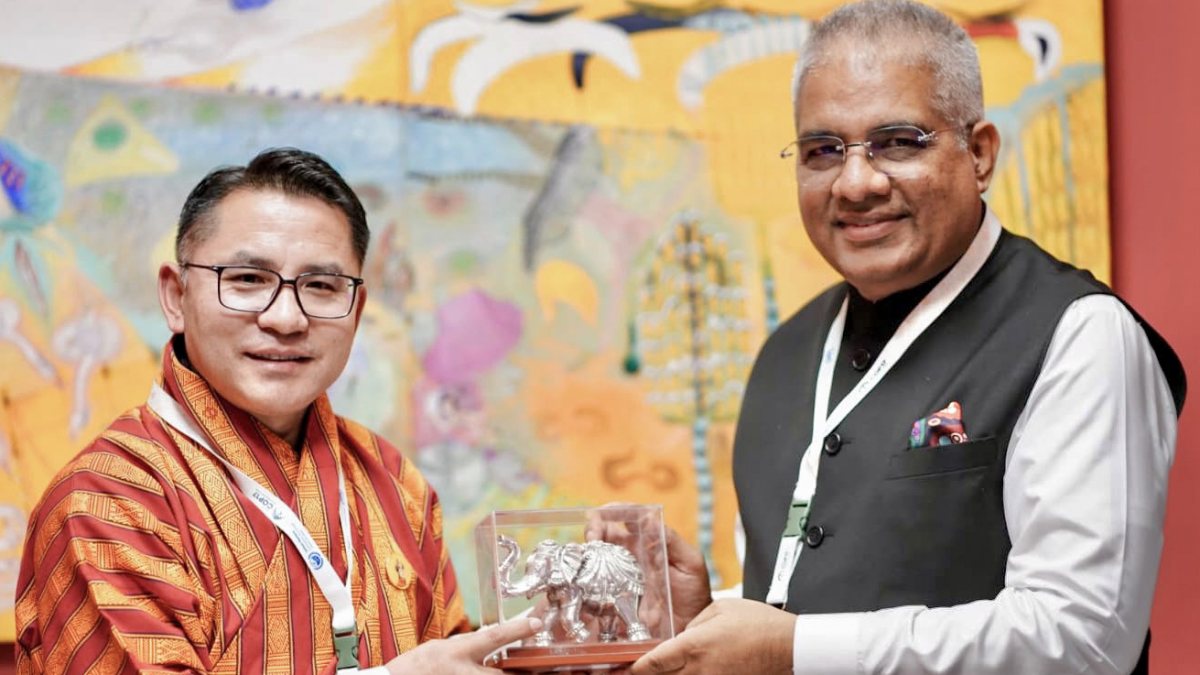 Yadav meets Bhutan minister on UNCCD COP17 sidelines