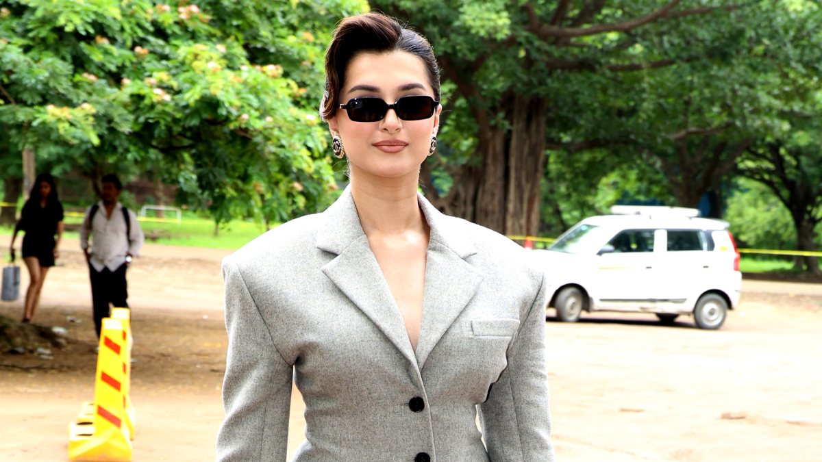 Bollywood actress Tara Sutaria spotted in Mumbai