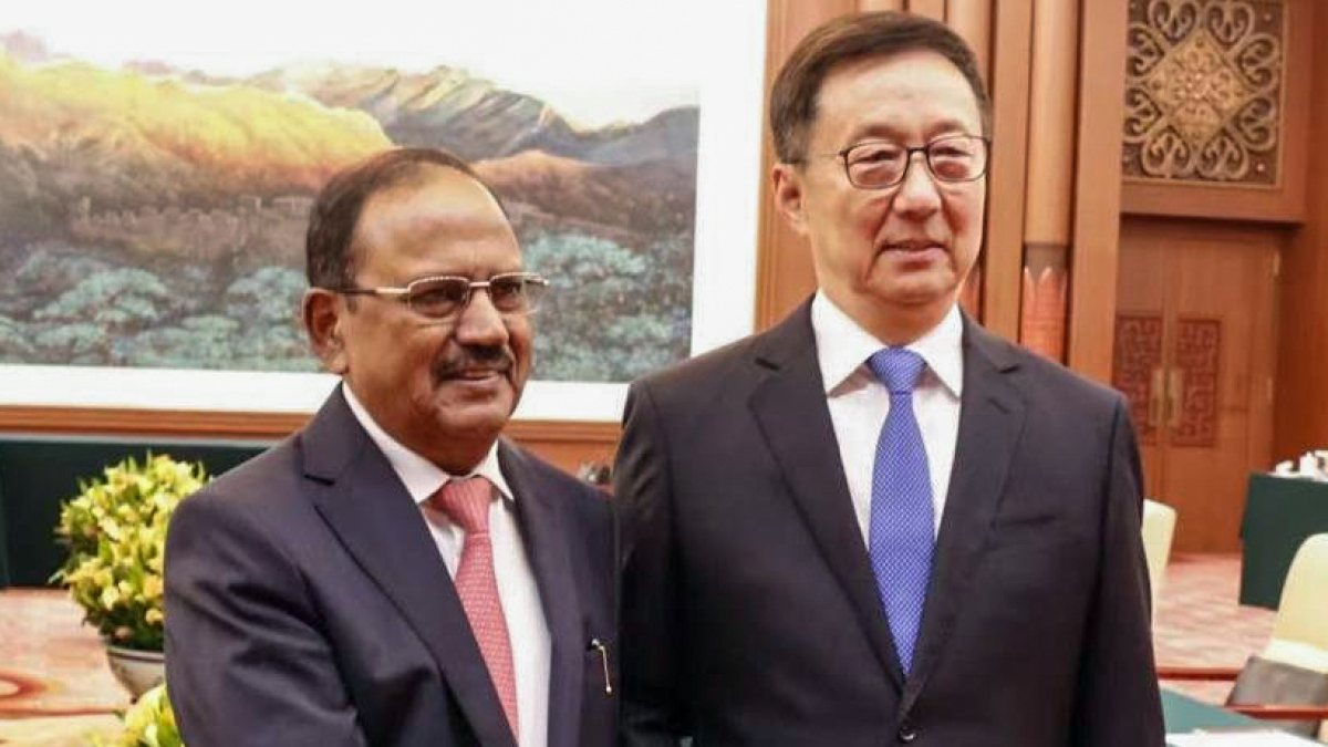 NSA Doval meets Chinese VP Han Zheng ahead of SR Talks in Beijing