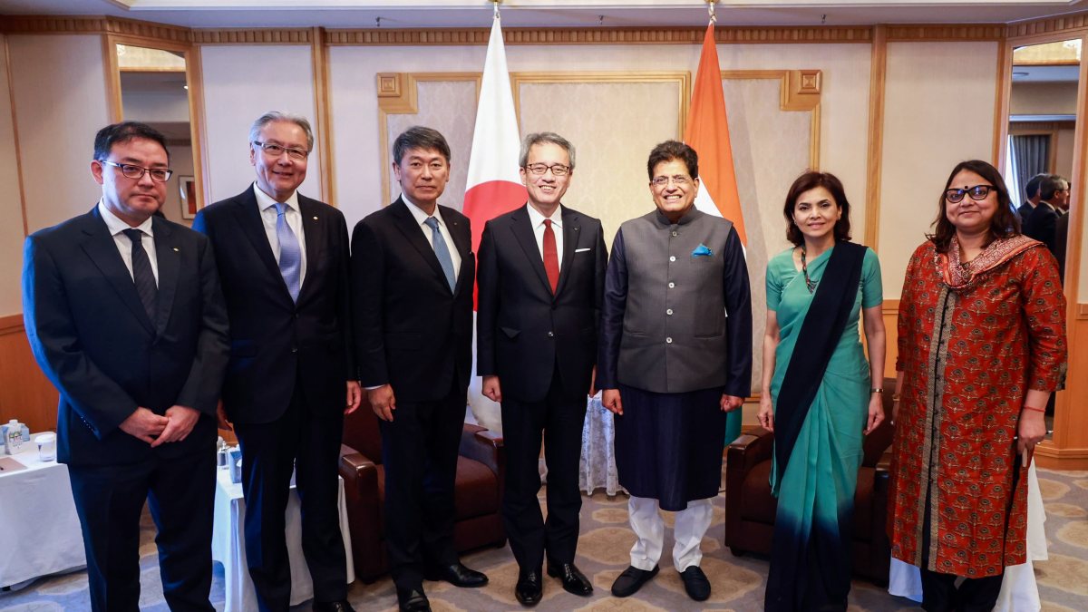 Piyush Goyal meets Marubeni executives in Tokyo