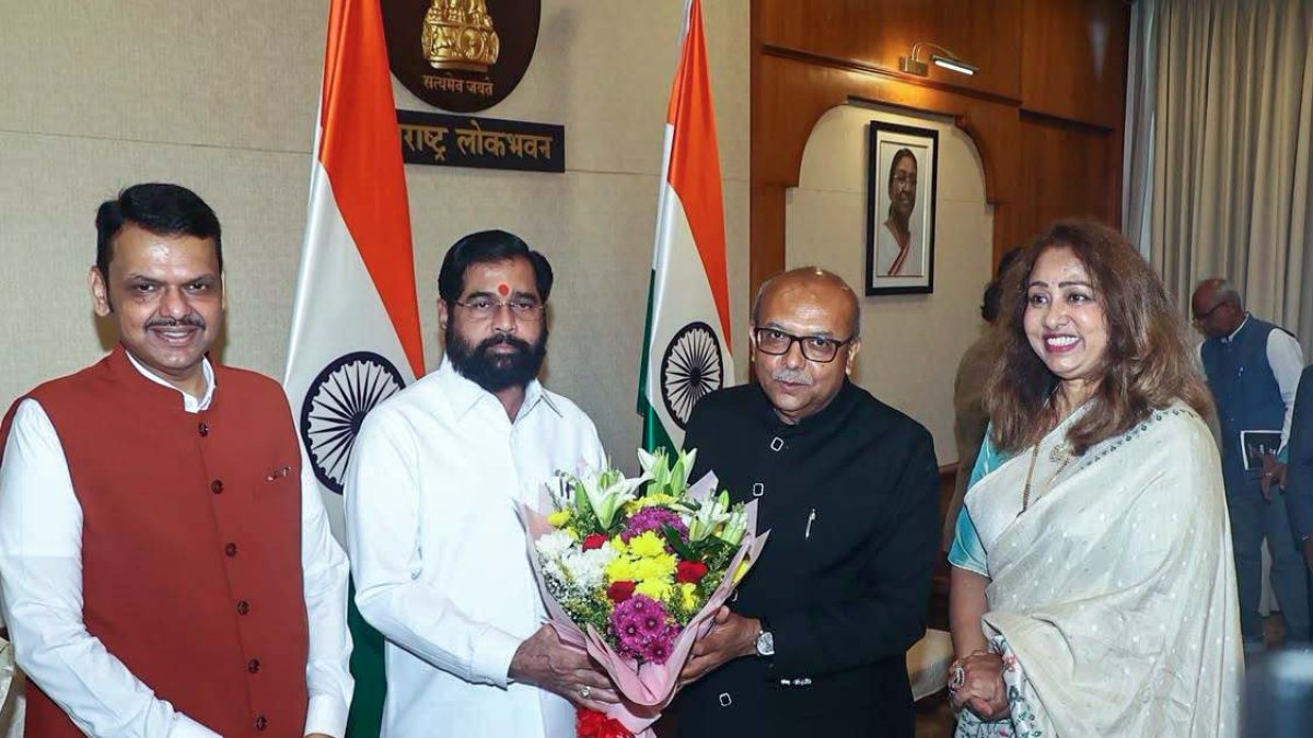 Fadnavis, Shinde greet new Maharashtra Lokayukta chief