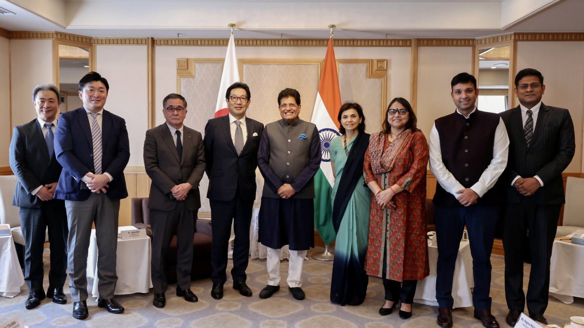 Piyush Goyal meets ITOCHU delegation in Tokyo