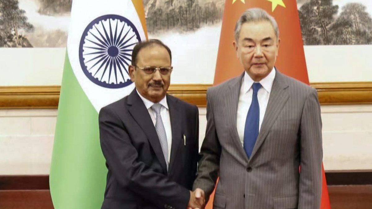 NSA Doval meets Chinese FM Wang Yi at 25th SR talks in Beijing