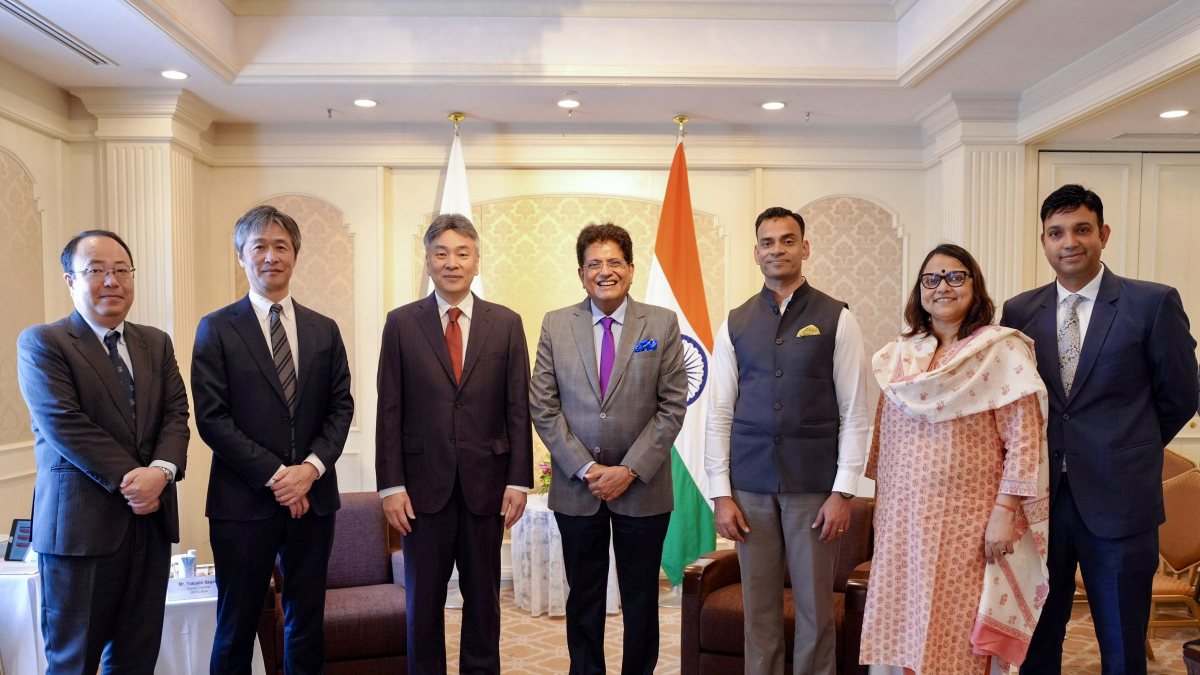 Goyal meets MUFG deputy chairman to boost India-Japan ties