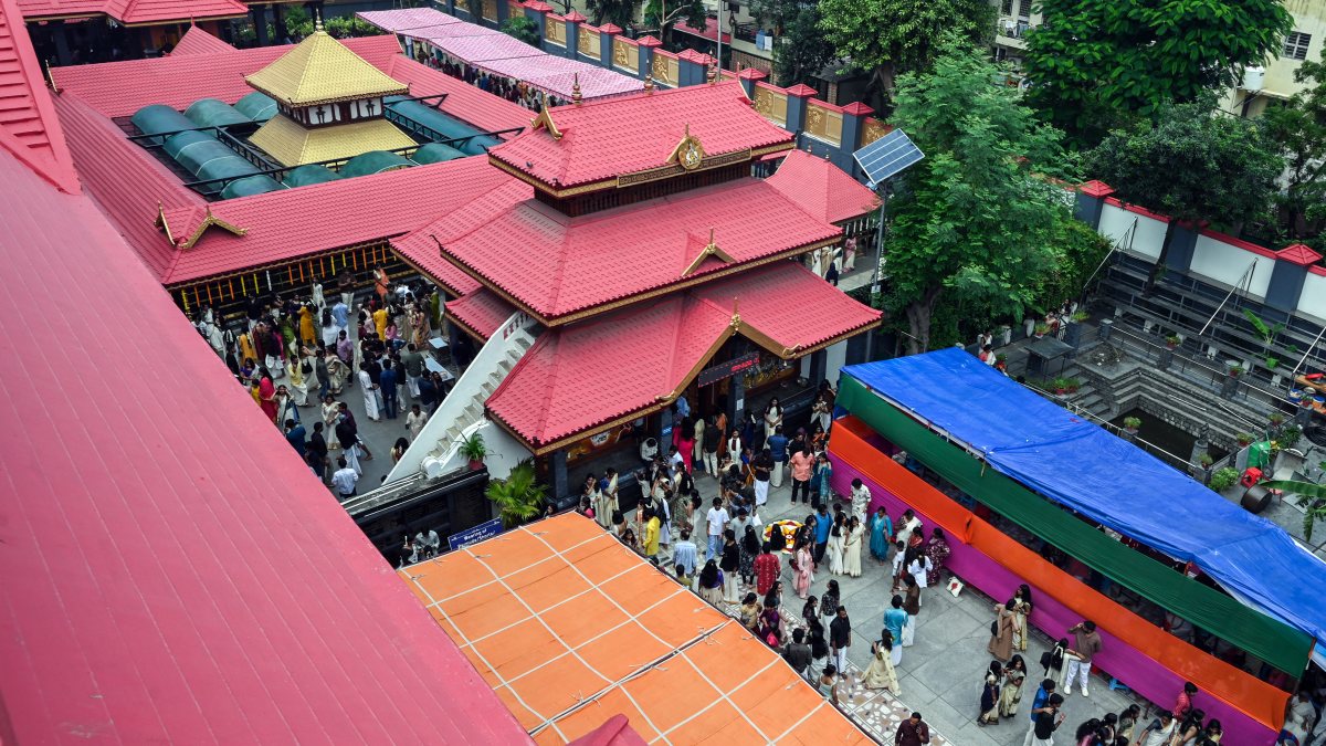 Onam festivities light up Uttara Guruvayurappan Temple in Delhi