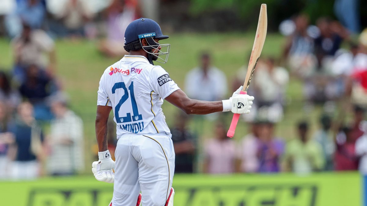 Kamindu Mendis celebrates half-century on day 4 of 2nd Test