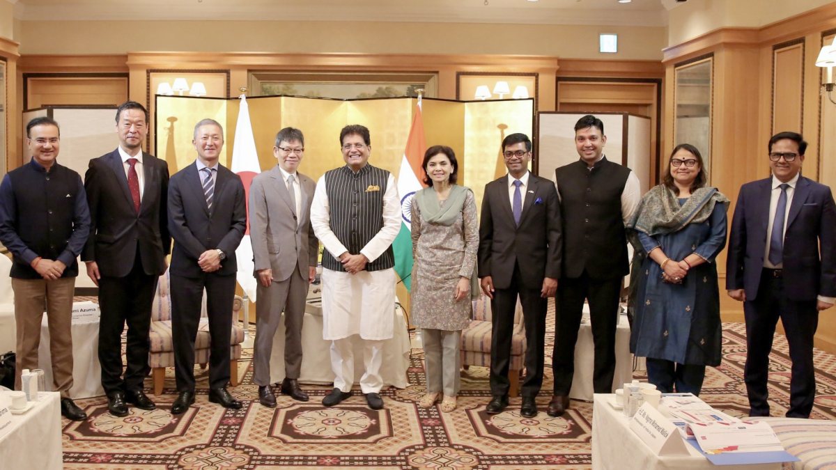 Piyush Goyal meets ROHM CEO in Osaka for trade talks