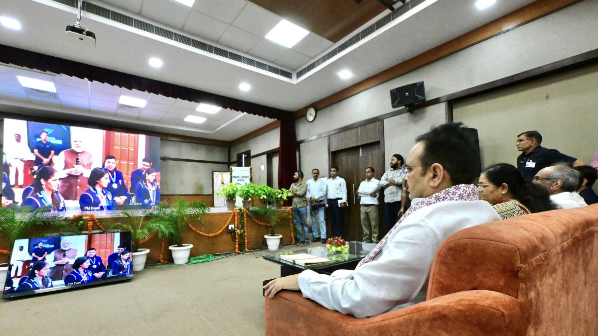 Rajasthan CM joins Khelo India Samvaad virtually in Jaipur