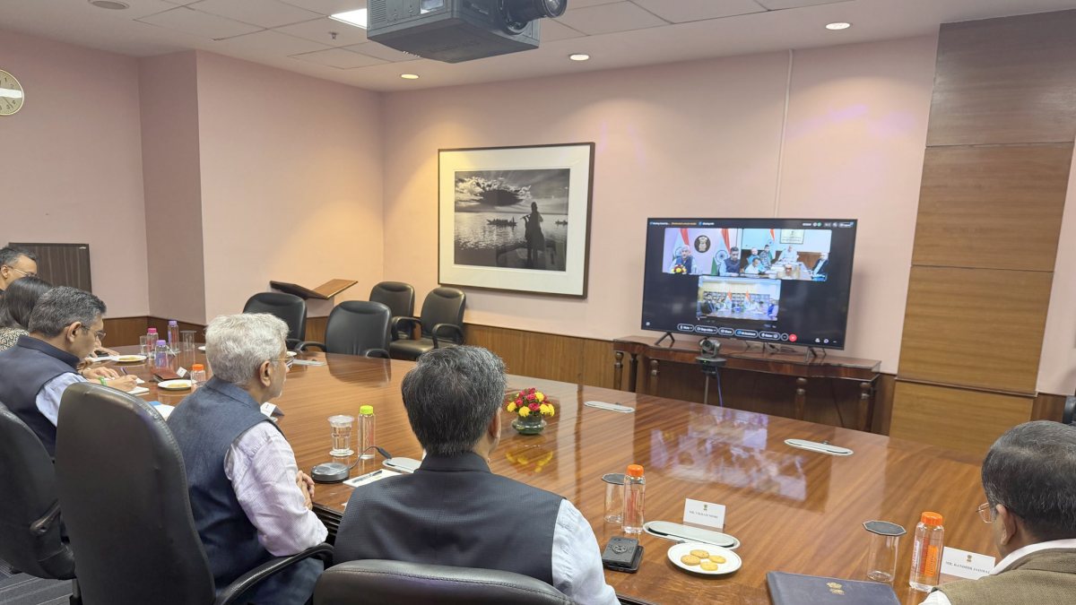 Jaishankar reviews Nepal flood relief with envoys