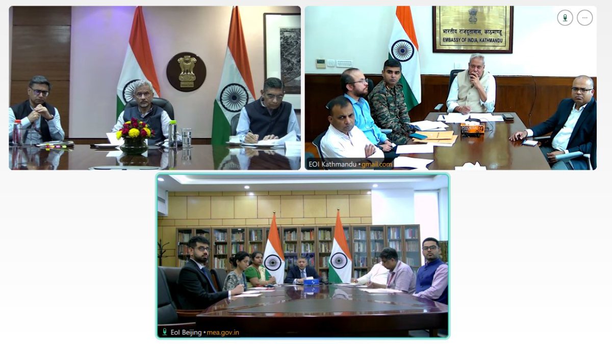 Jaishankar reviews Nepal flood response with envoys
