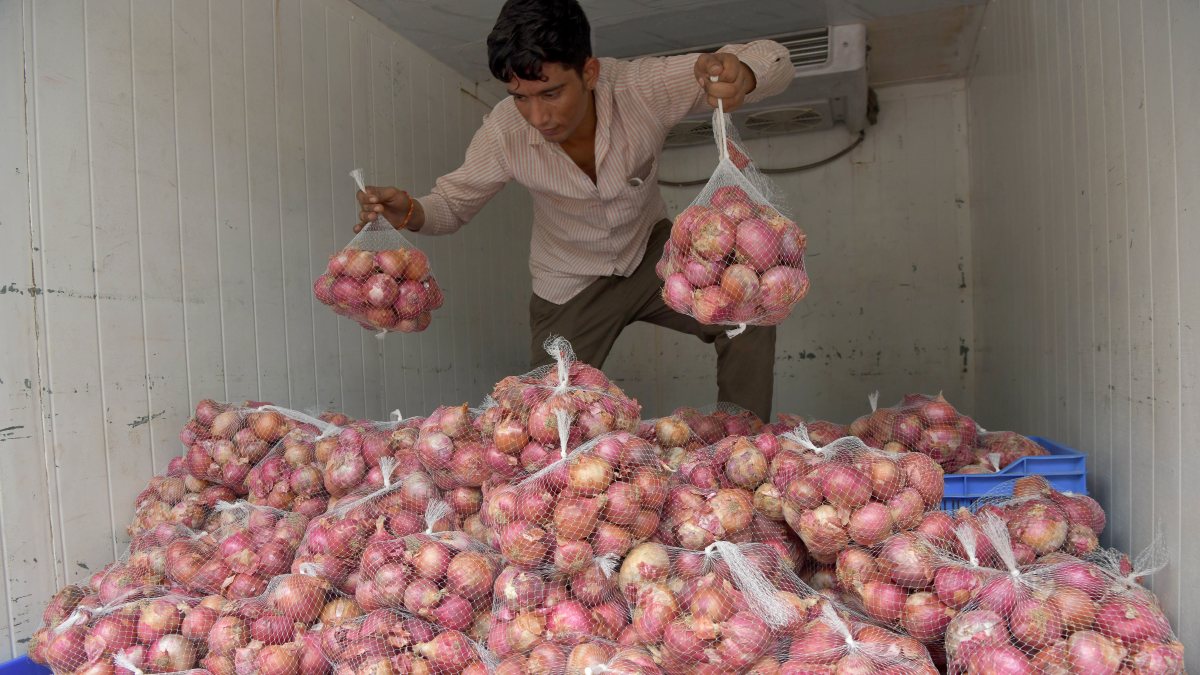 Government flags off subsidised onion sale at Rs 35 per kg