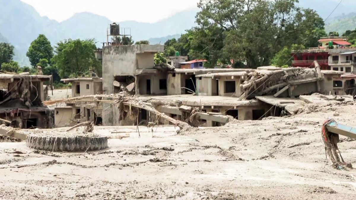 Flash flood wreaks havoc in Nuwakot, houses submerged