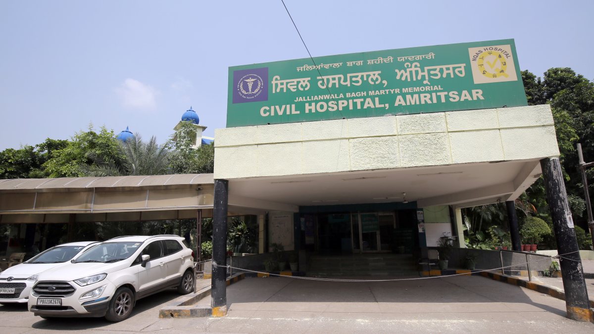 Punjab employees' strike leaves Civil Hospital OPD deserted in Amritsar