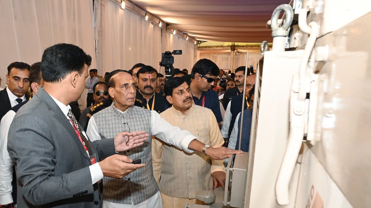 Rajnath Singh launches Rs 472 crore tank overhaul project in Jabalpur