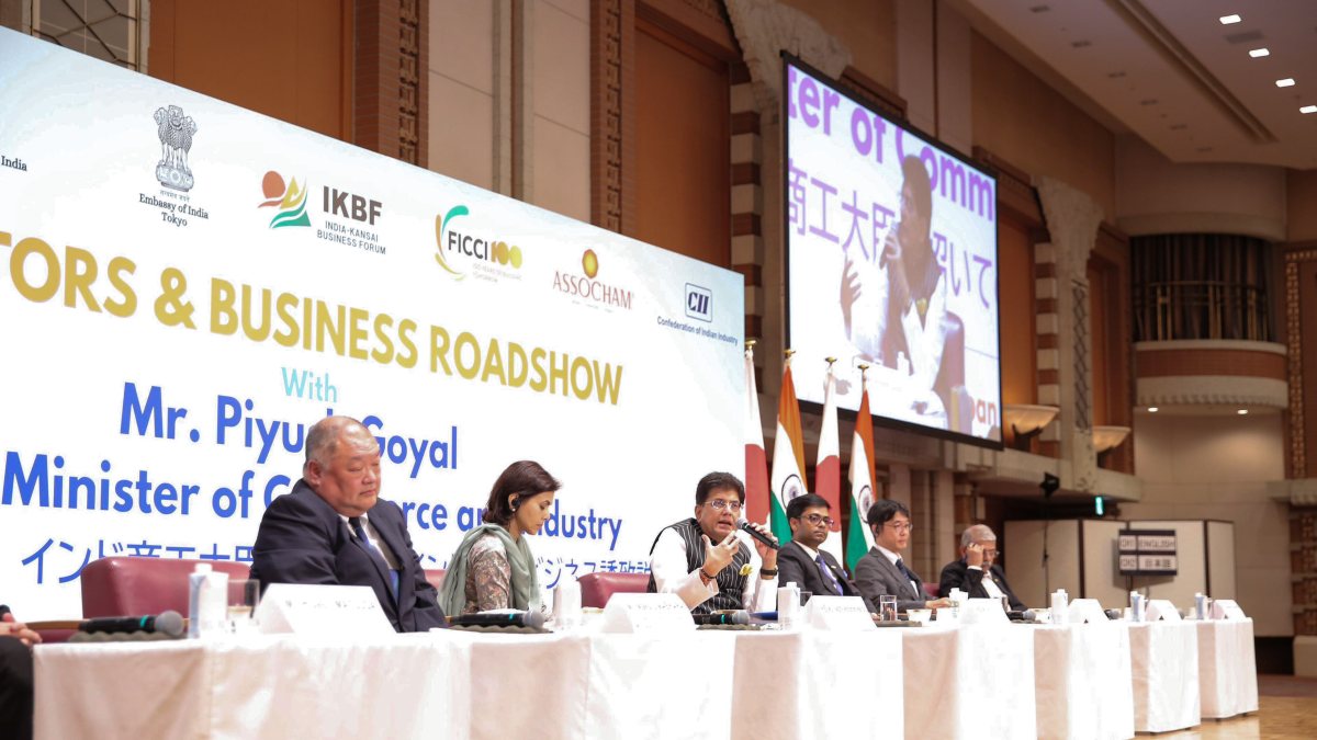 Goyal woos investors at Osaka business roadshow