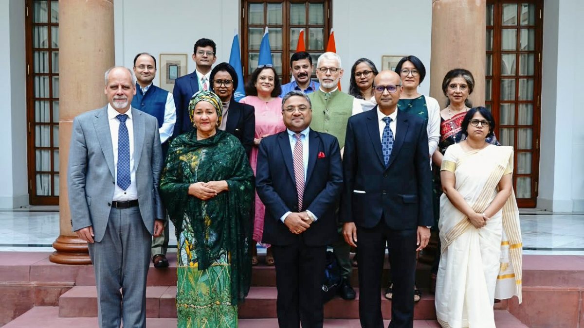 India, UN officials meet in New Delhi for talks