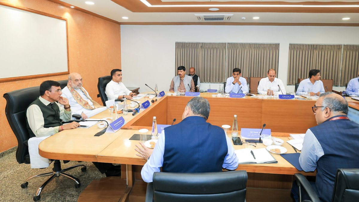 Amit Shah reviews India's 2036 Olympics bid in Ahmedabad