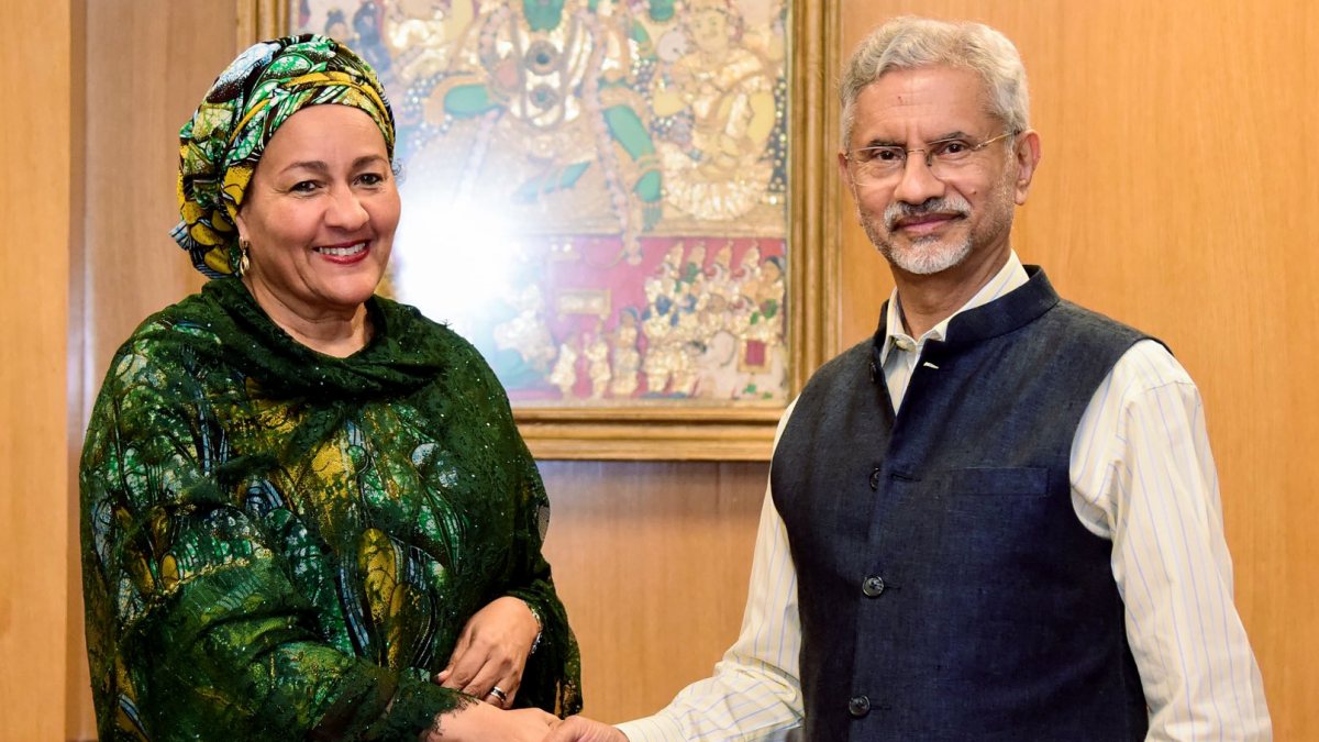 Jaishankar meets UN Deputy Chief Amina Mohammed in Delhi