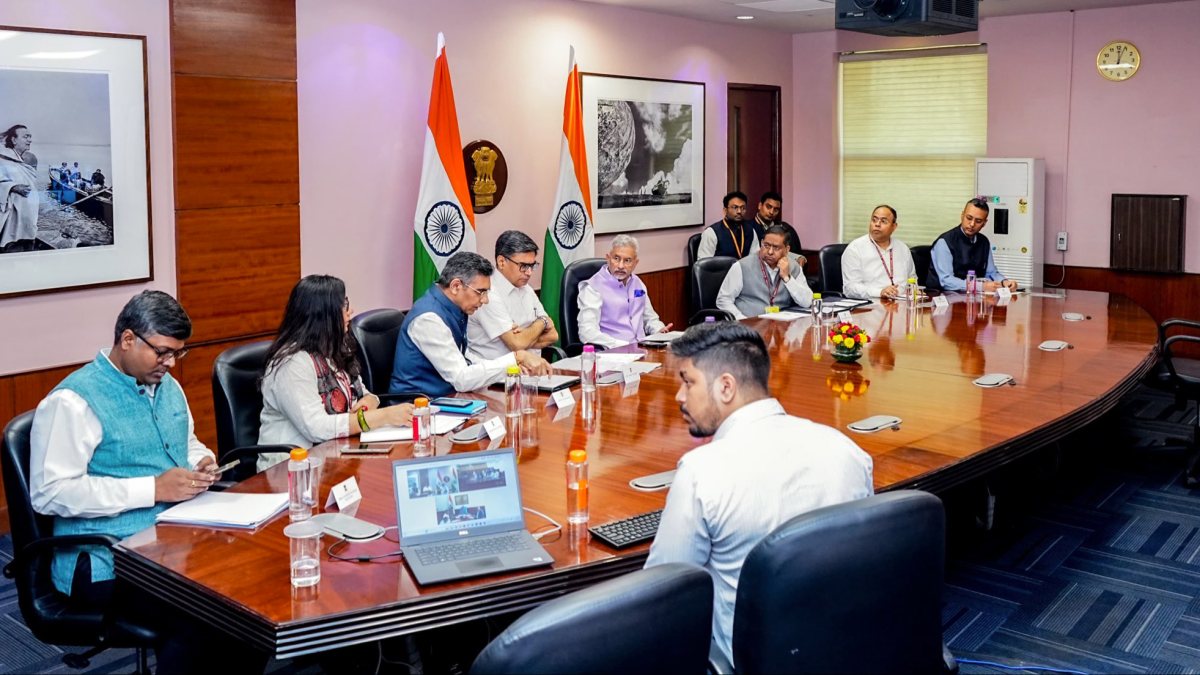 Jaishankar reviews Nepal flood relief efforts with envoys