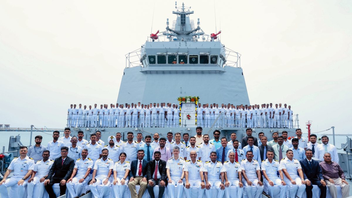 Navy inducts INS Samarthak in Chennai ceremony