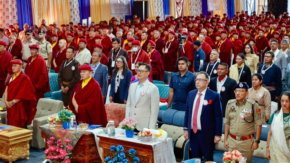 Kiren Rijiju attends school silver jubilee in Leh