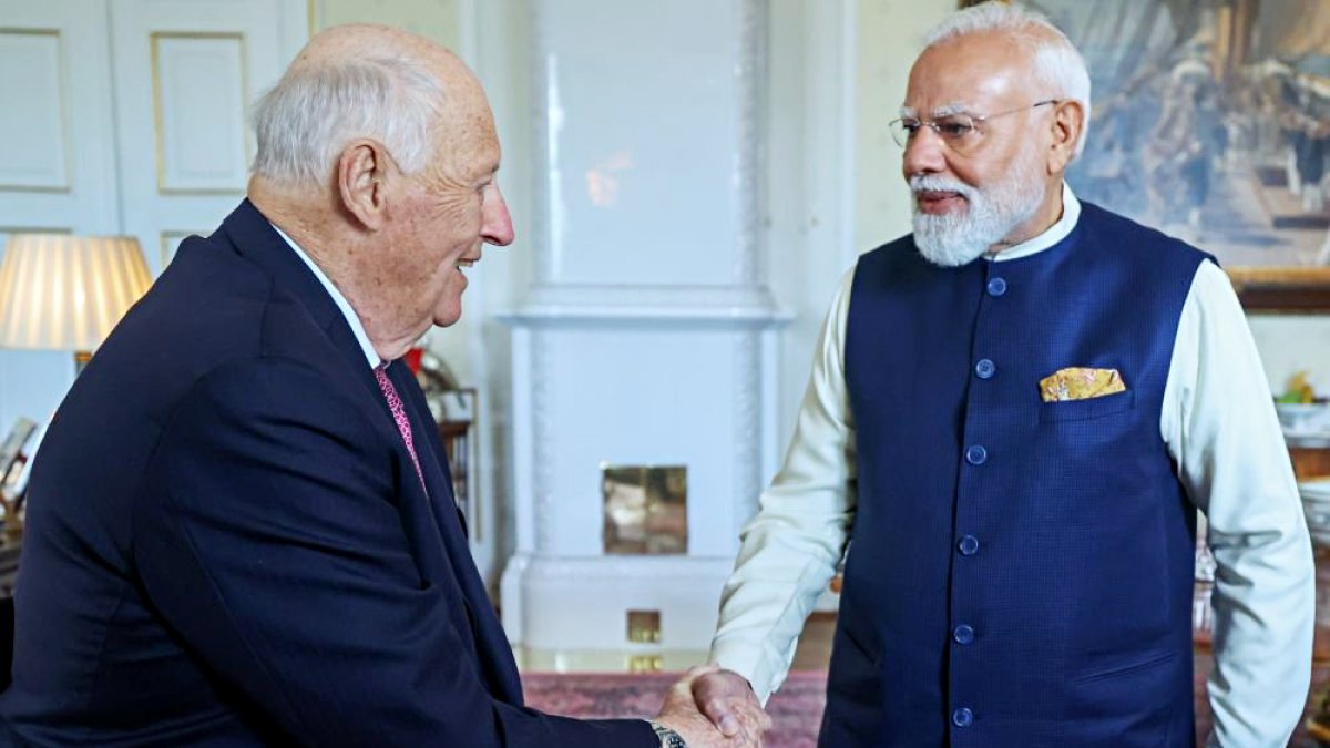 PM Modi condoles demise of Norway's King Harald V