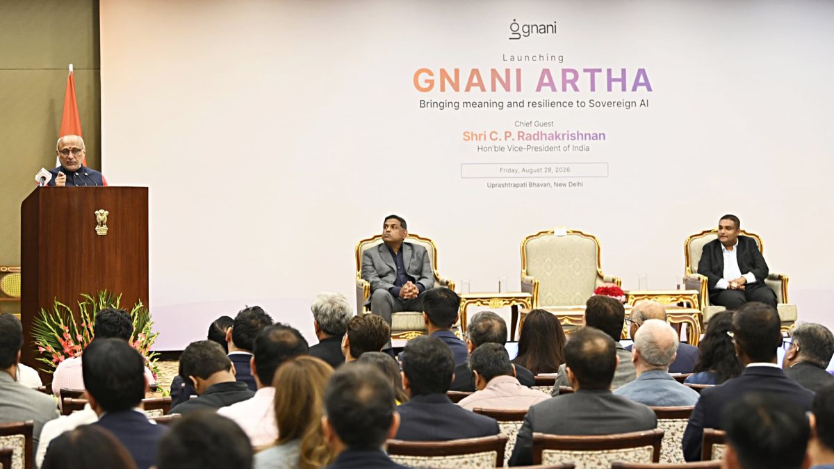 VP launches sovereign AI stack Gnani Artha in New Delhi