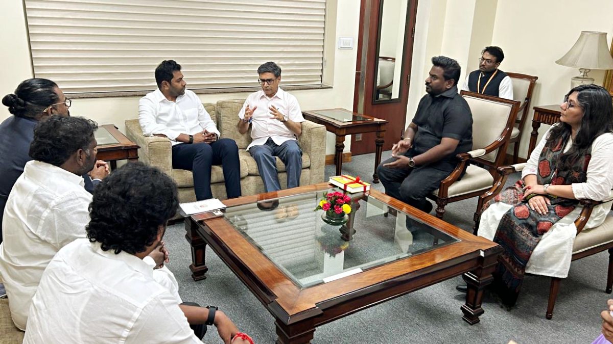 Tamil Nadu ministers meet Foreign Secretary Misri in Delhi