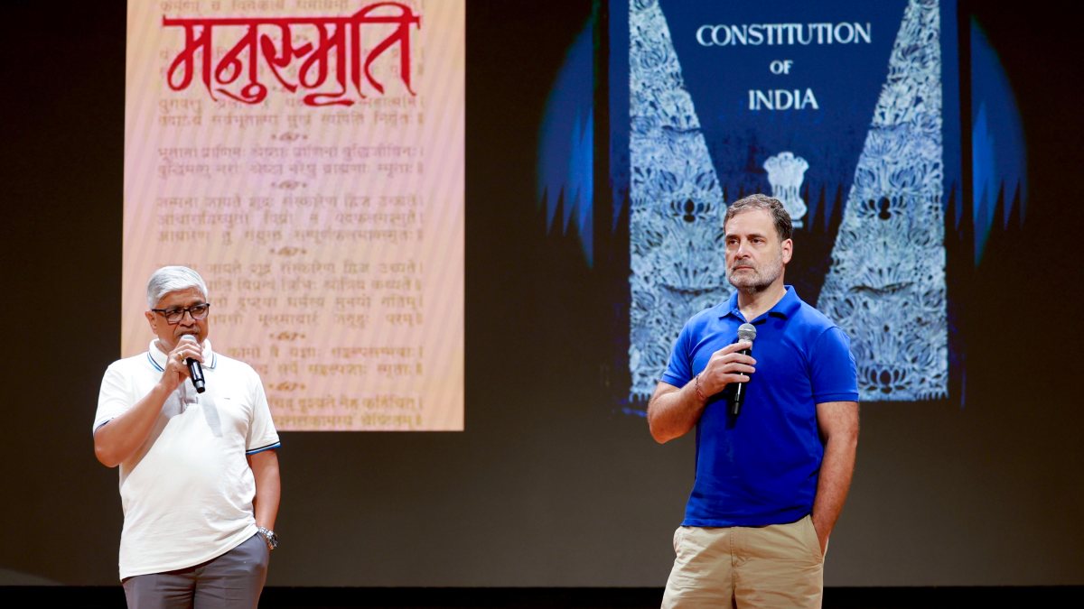Rahul Gandhi, Rajendra Pal Gautam address press meet in Delhi