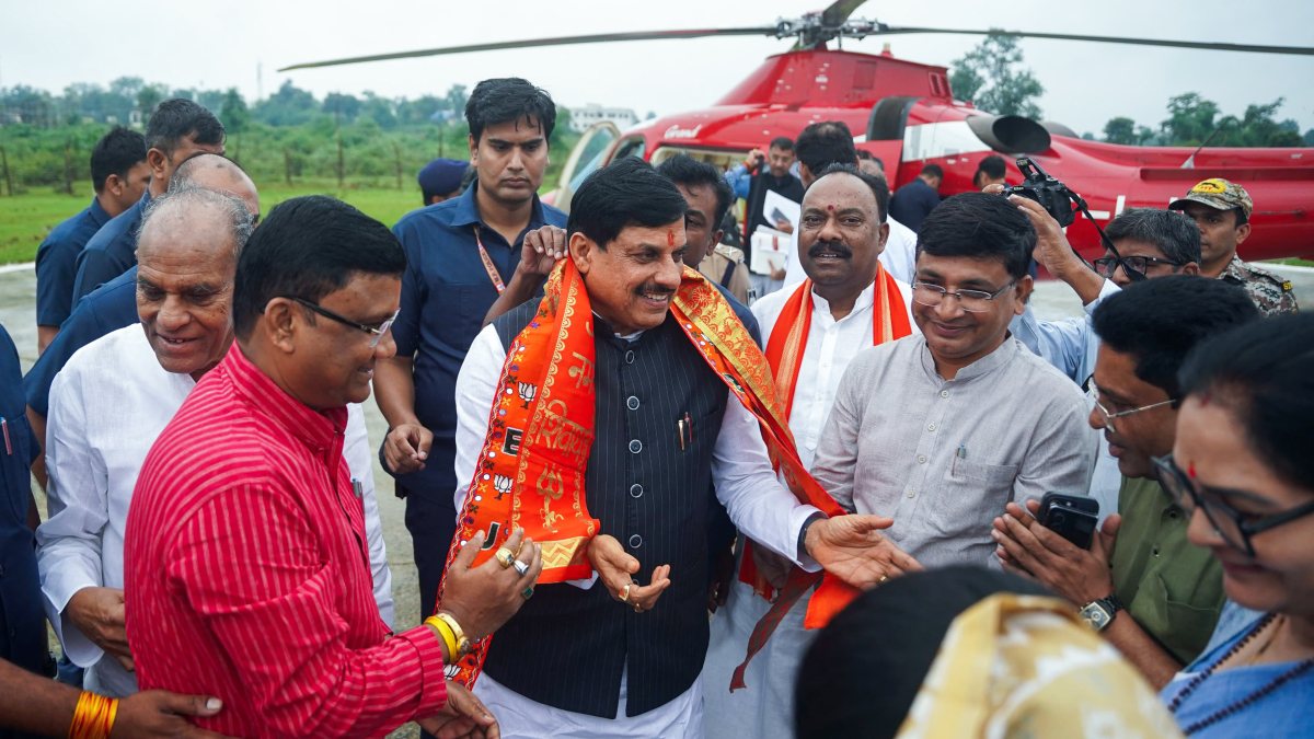 Madhya Pradesh CM Mohan Yadav receives warm welcome in Balaghat