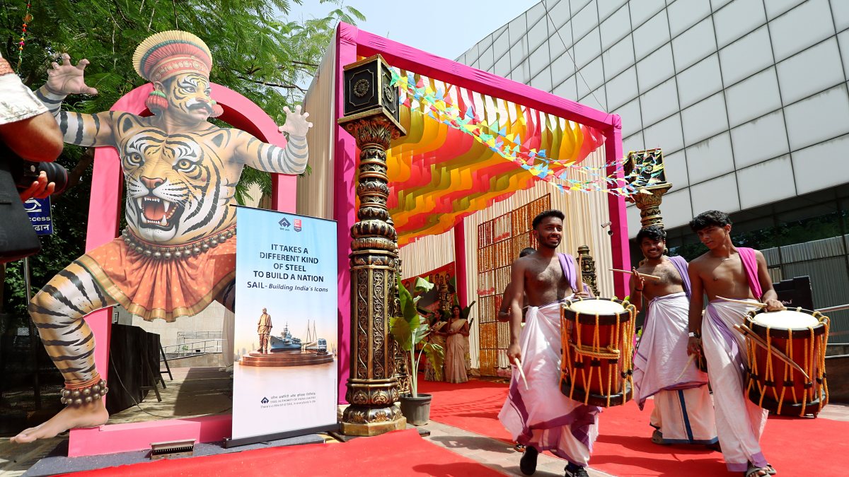Artists perform at South Side Story festival in New Delhi