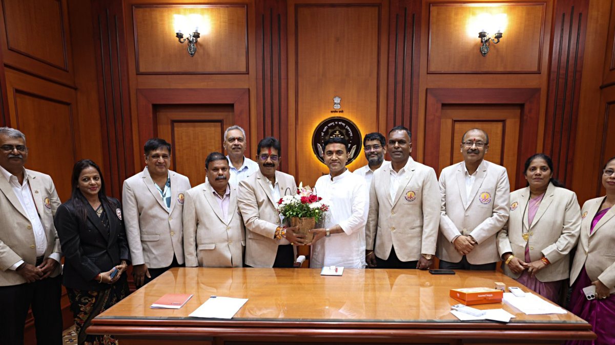 Goa CM meets new Olympic Association committee