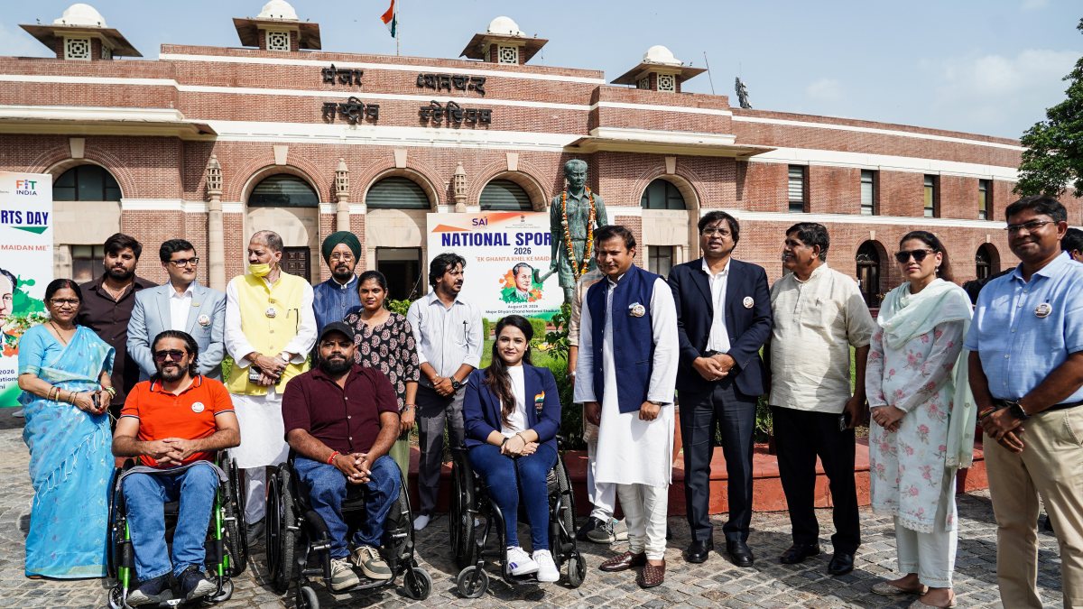 Paralympic committee honours athletes on National Sports Day