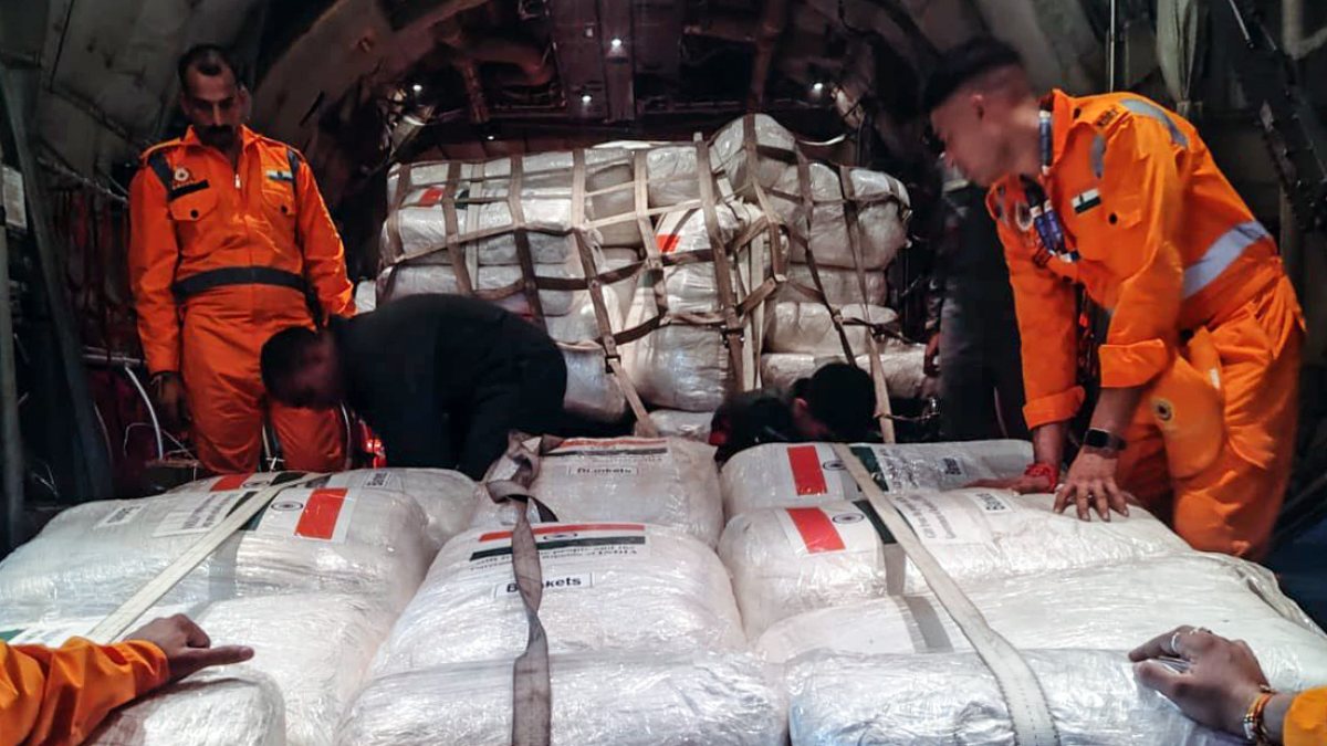 IAF C-130 departs with aid, forensic team for Nepal