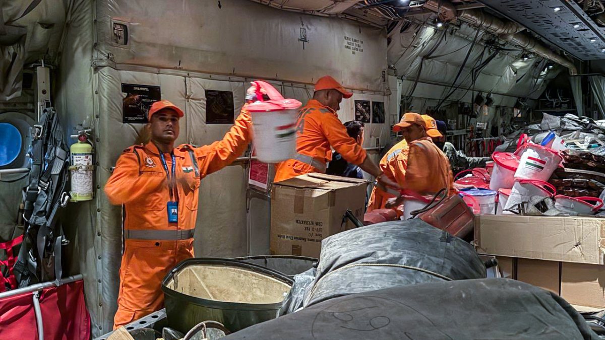 NDRF sends 11 tonnes of relief supplies to flood-hit Kathmandu
