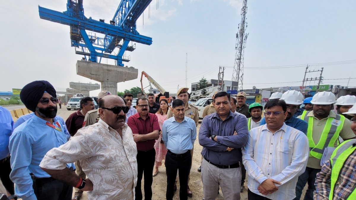 J&K Deputy CM inspects Delhi-Amritsar-Katra Expressway work