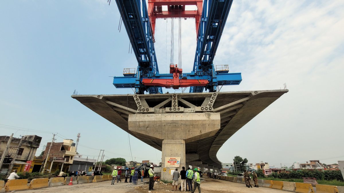 Construction underway on Delhi-Amritsar-Katra Expressway in Samba