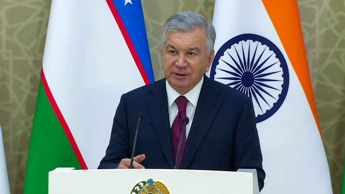 Uzbekistan confers top honour on PM Modi in Tashkent