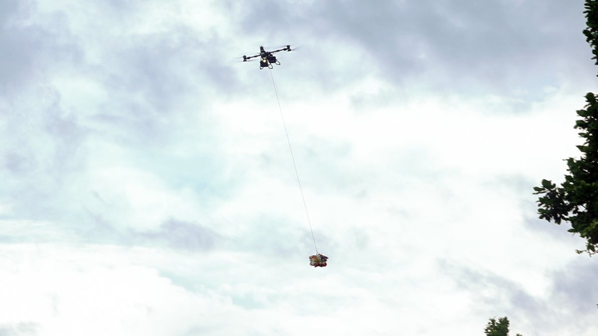Helicopter relief ops underway in flood-hit Nuwakot