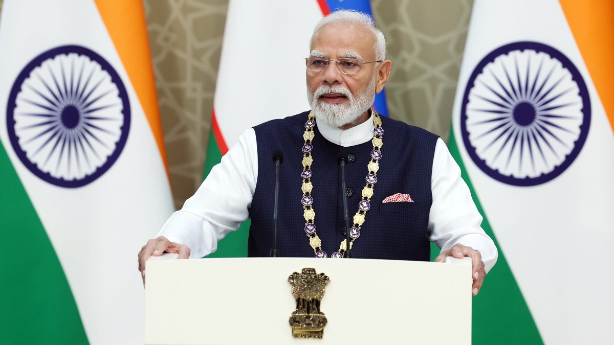 PM Modi receives Uzbekistan's highest national award