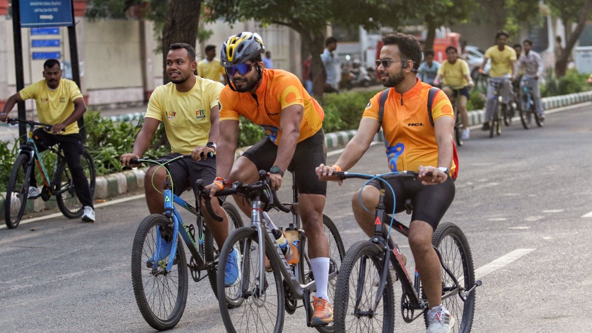 BRICS joins Fit India cycle rally on National Sports Day