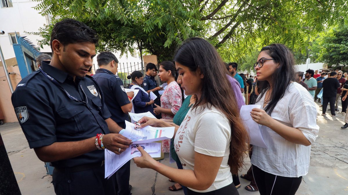 NEET PG exam held in New Delhi amid COVID-19 protocols